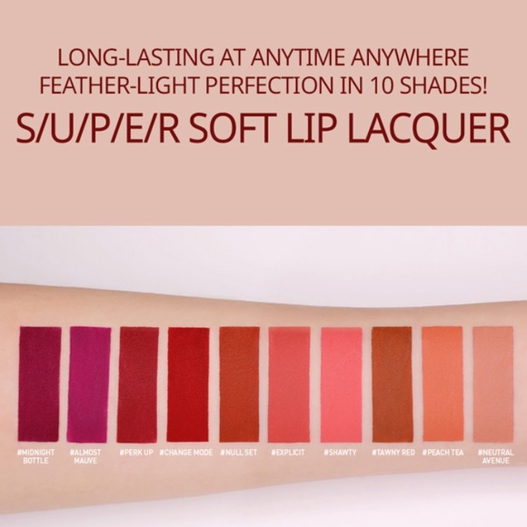 New 3CE Soft Lip Lacquer In #Null Set - Picture 3 of 8
